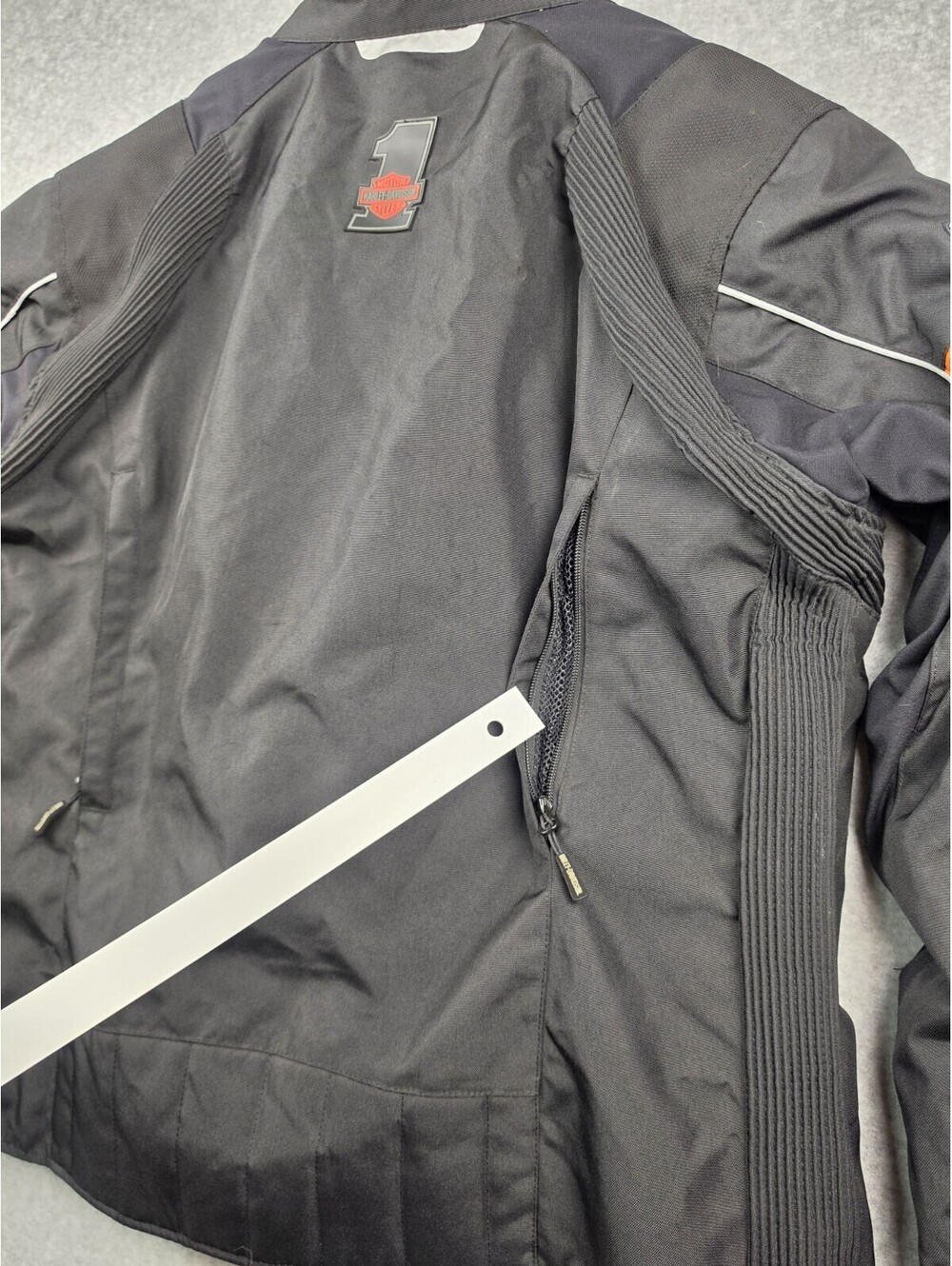 Harley-Davidson Double Lined Riding Jacket Interior Included - Picture 11 of 15